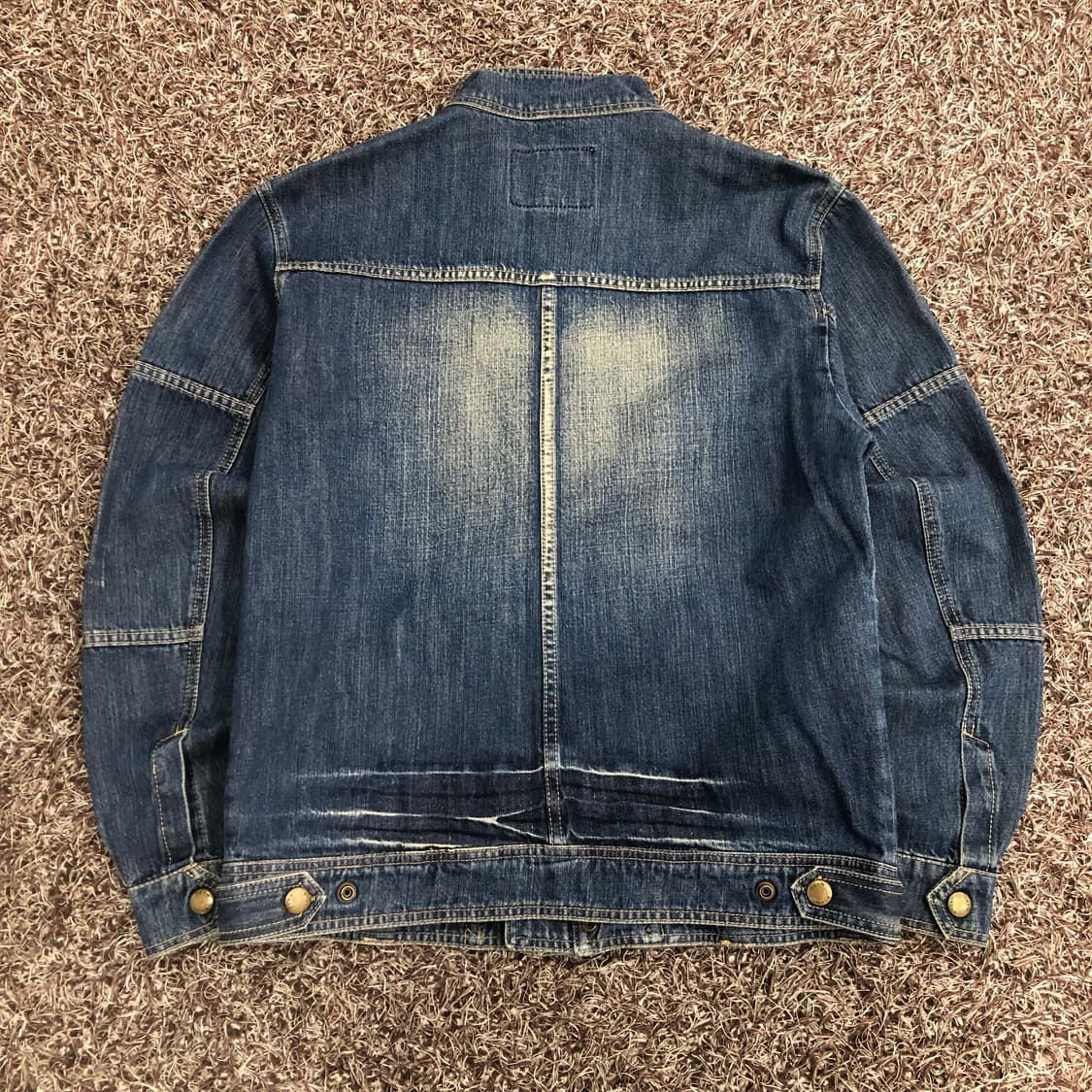 빈티지 워싱 멀티포켓 데님 자켓 상품이미지4