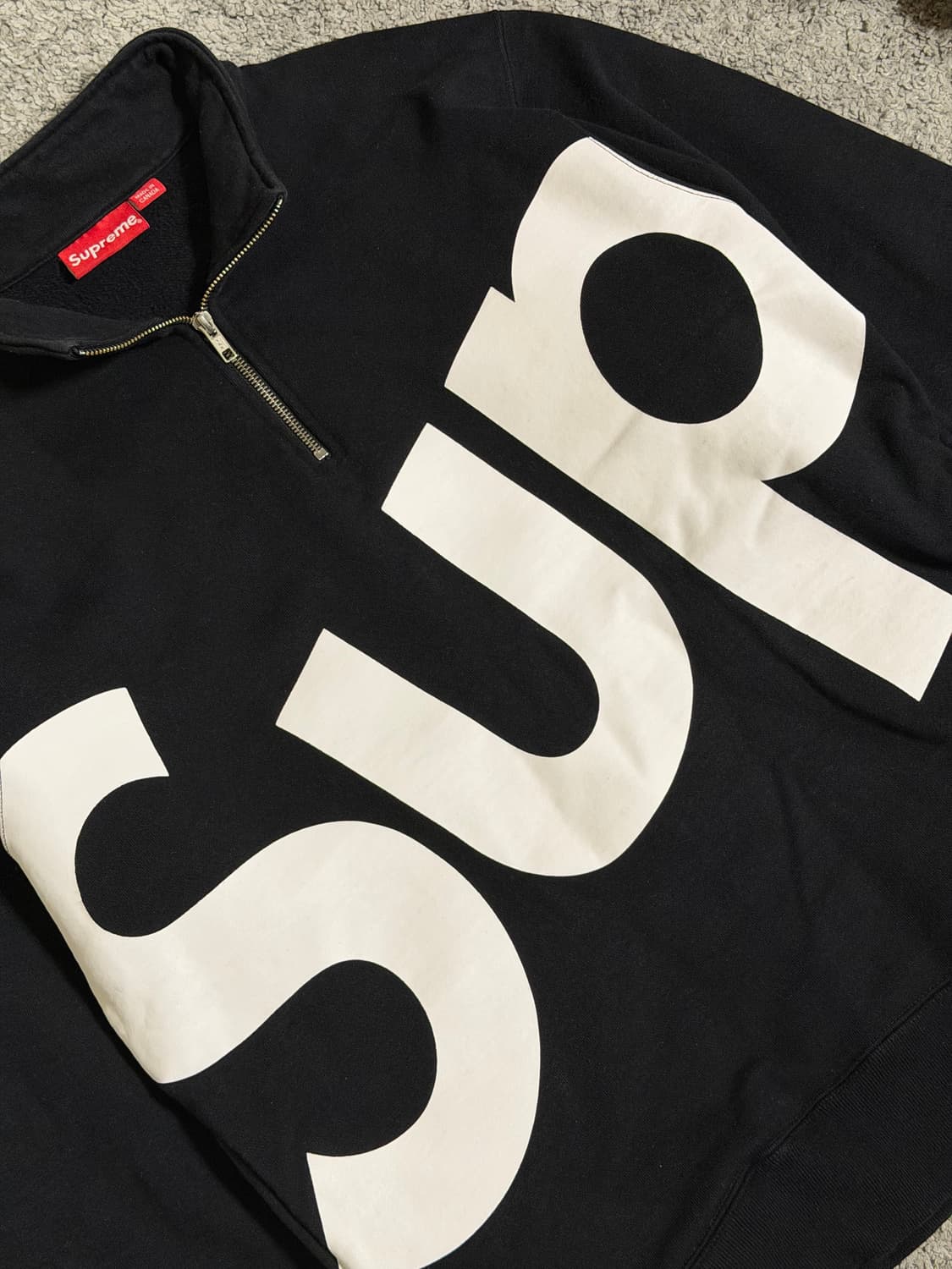 슈프림 15FW SUP 하프집업 풀오버 상품이미지4