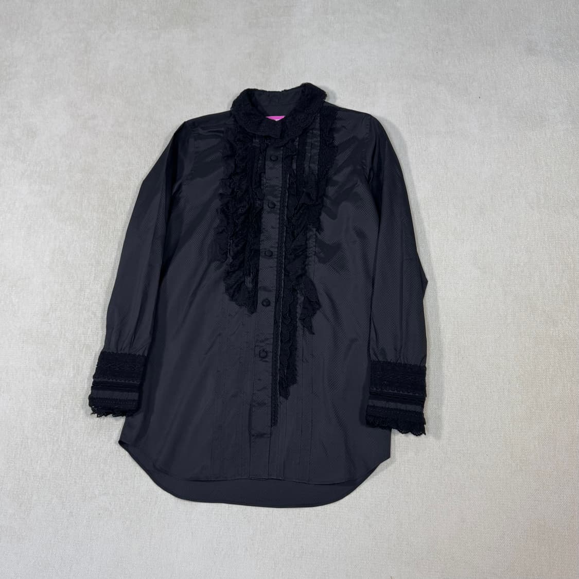 Ruffle Long Sleeve Shirt 상품이미지2