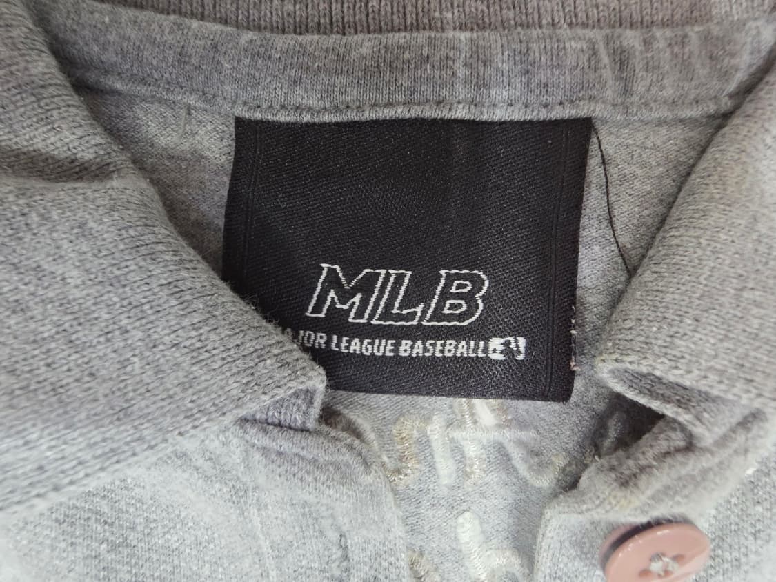 [프립]M/MLB 반팔카라 원피스 그레이 상품이미지6
