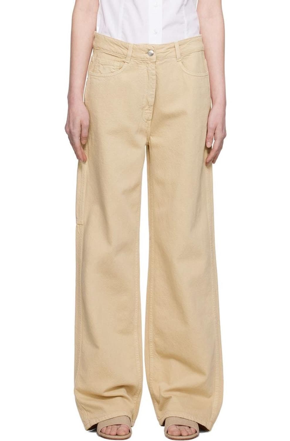 Saks potts 삭스파츠 salma denim beige S size 상품이미지1