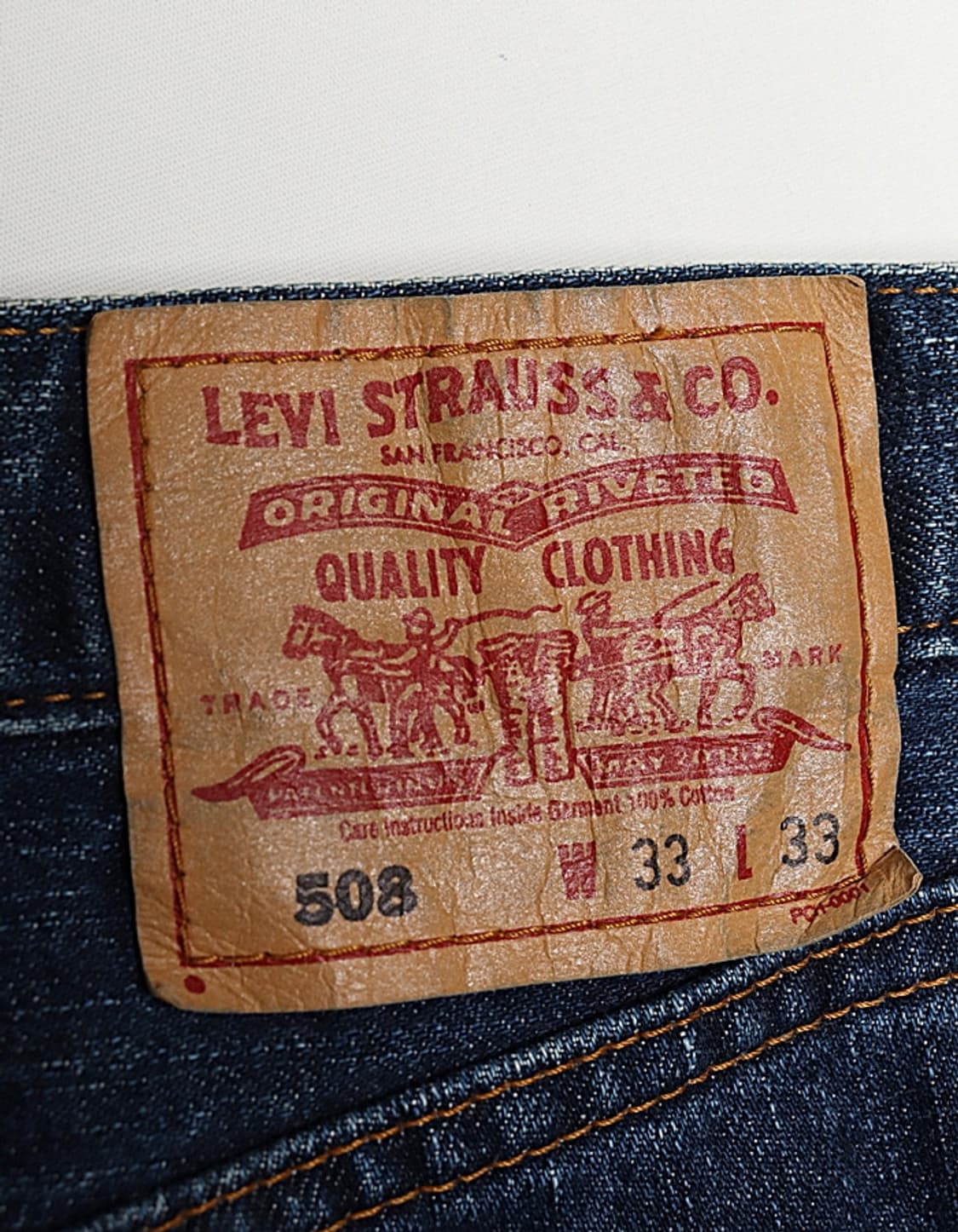 Levi's 508 Denim Pant (31) 상품이미지5