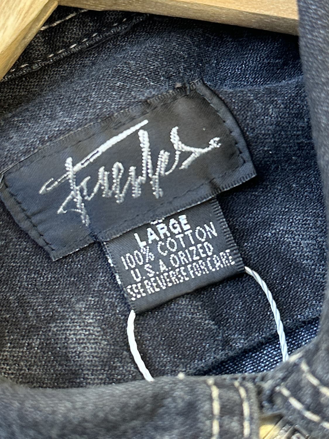 프릭스 90s 투포켓 데님 셔츠 상품이미지5