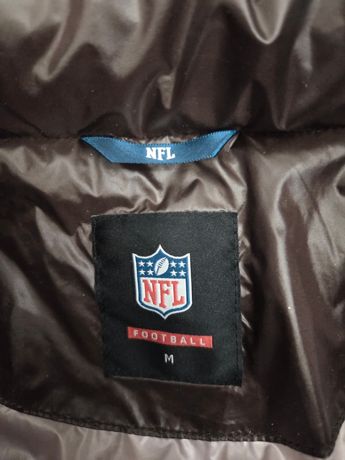 NFL 엔에프엘 글로시 숏패딩 점퍼 상품이미지7