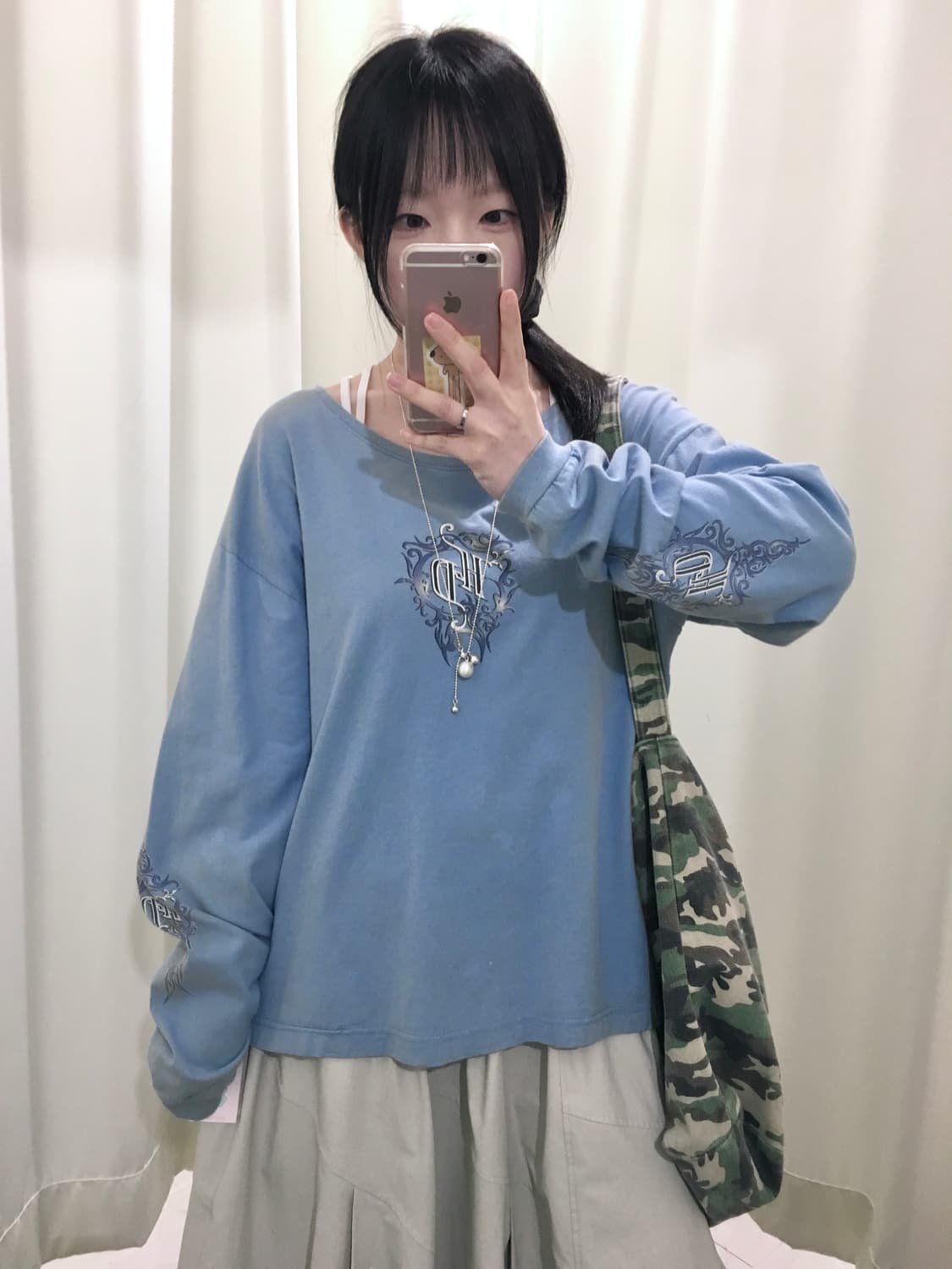Harley-Davidson graphic long sleeve T-sh 상품이미지3