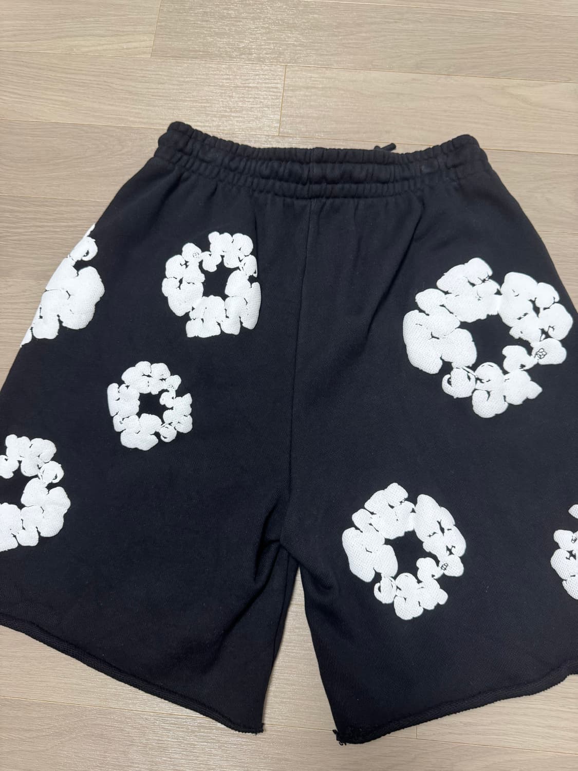 데님티어스 블랙 반바지 상품이미지2