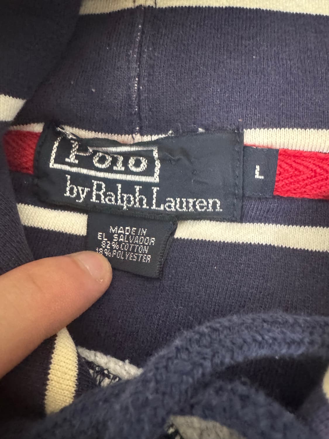 폴로 랄프로렌 스프라이트 후드티 L 상품이미지4