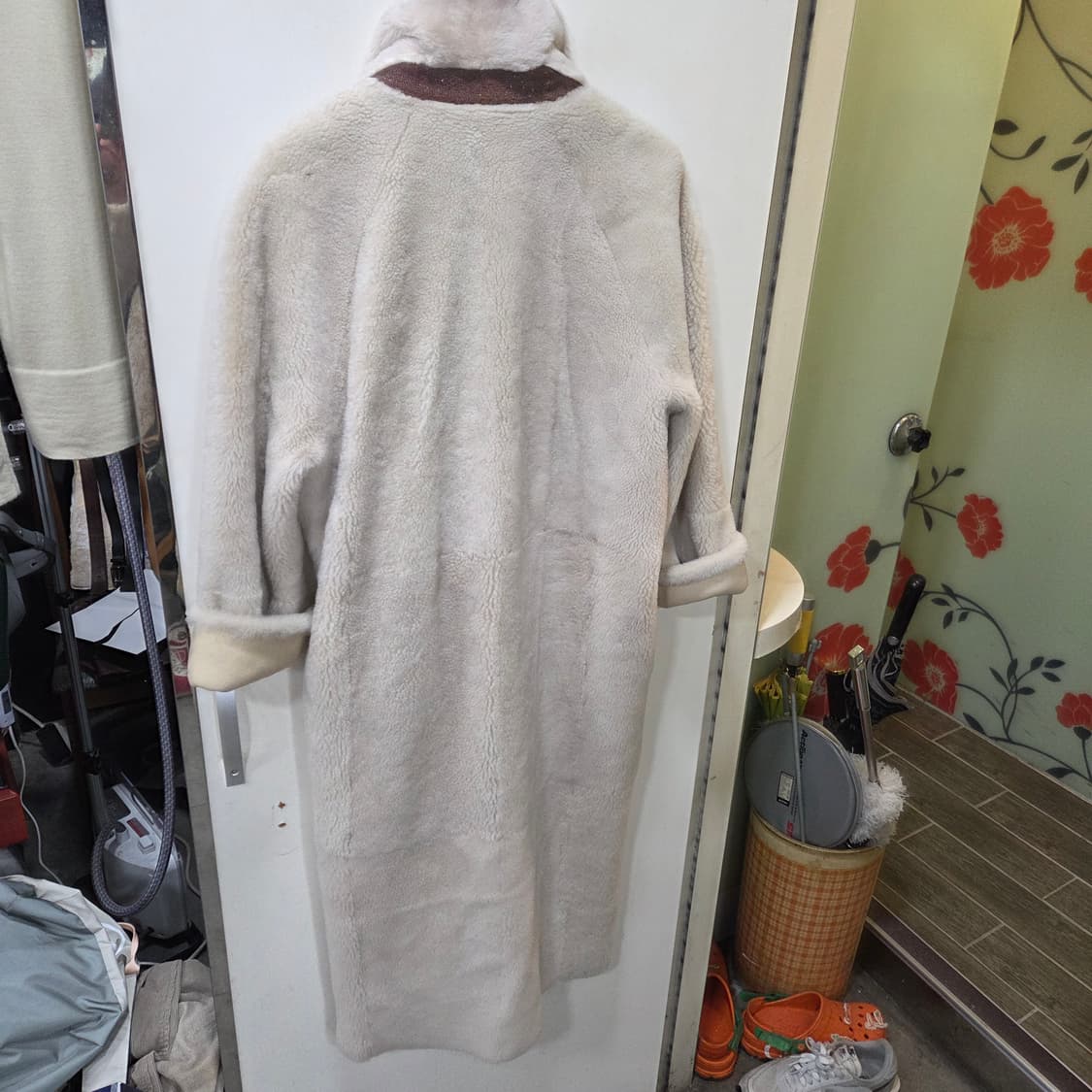 브루넬로 쿠치넬리 시어링 롱 무스탕 남,녀.공용 상품이미지6