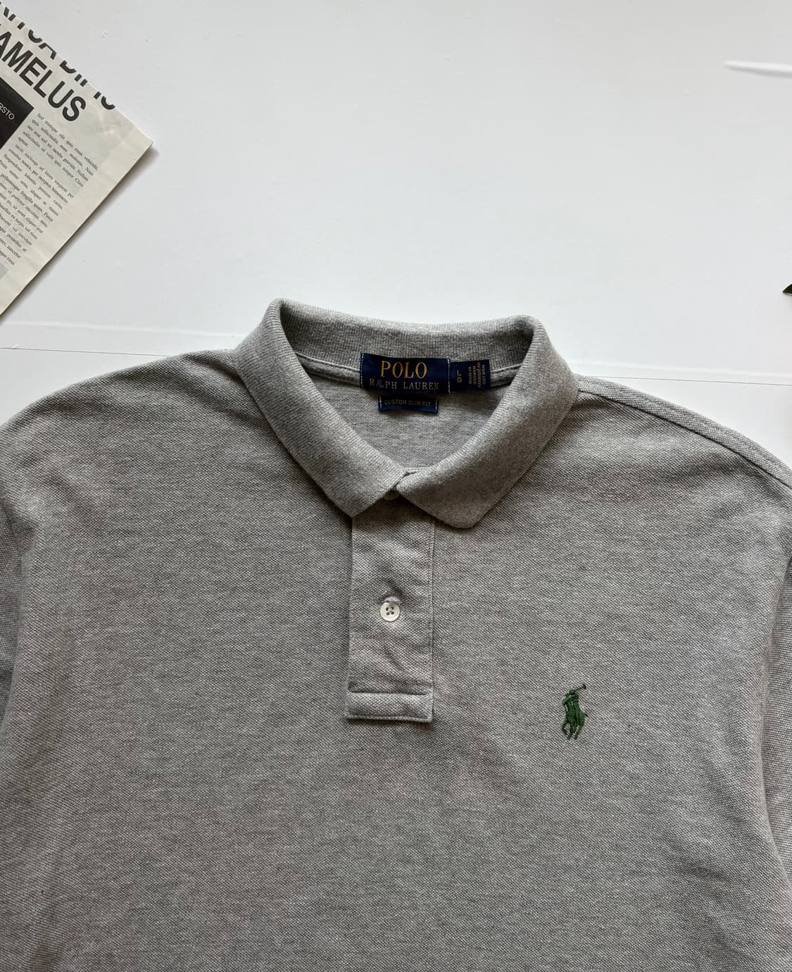 Polo 폴로랄프로렌 그레이 카라티  상품이미지3