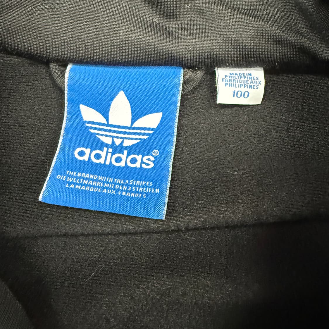 (L)아디다스 ADIDAS 구 파이어버드 트랙탑 져지(블랙,검흰) 상품이미지2