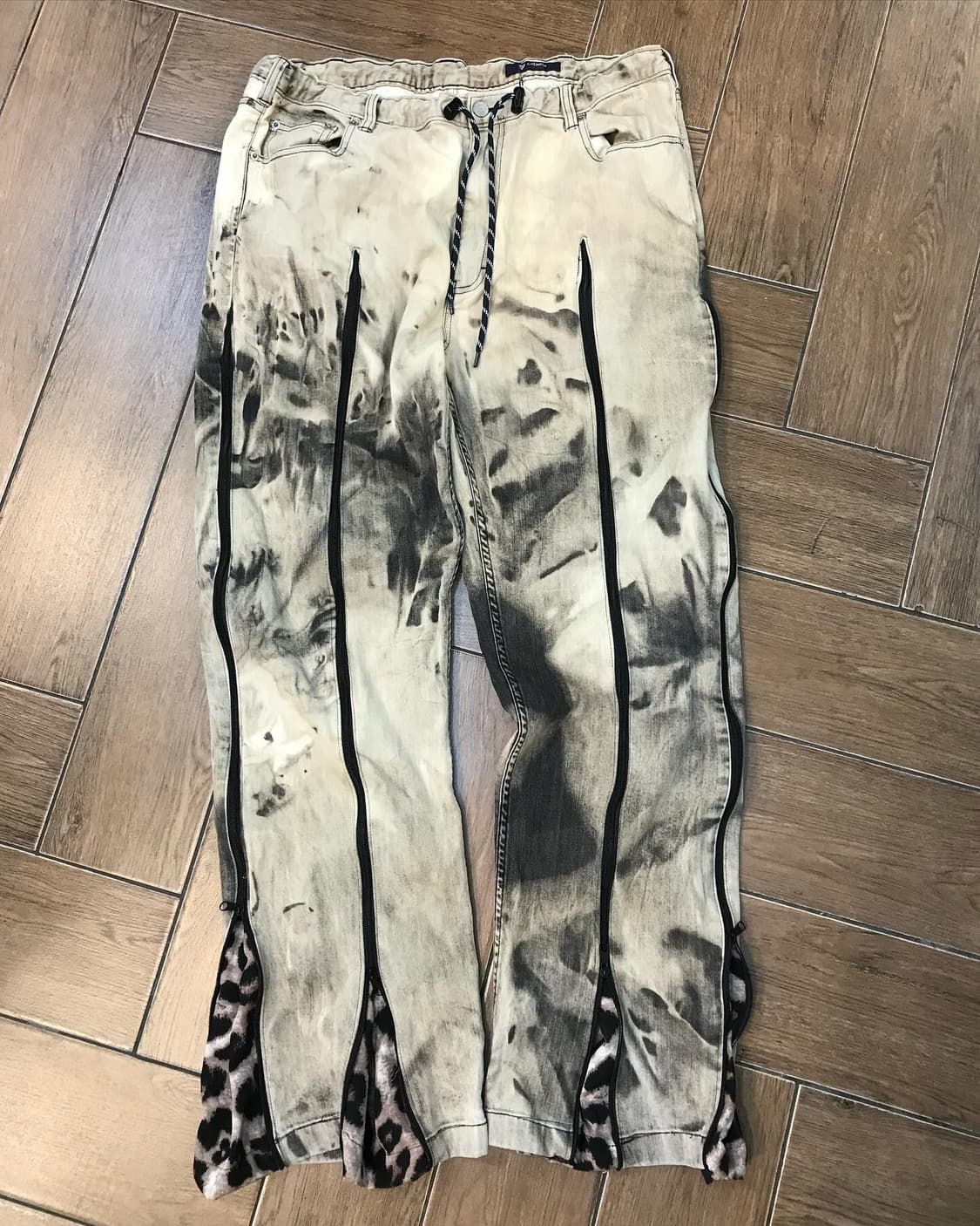 Swinging Custom Wave Leopard Pants 상품이미지5