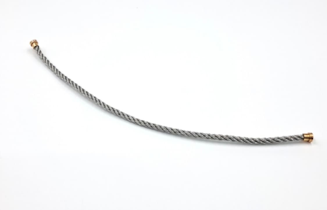 프레드(FRED) 포스텐 팔찌 - 실버 스크랩 단독 -미디움/골드 바디캡 상품이미지1