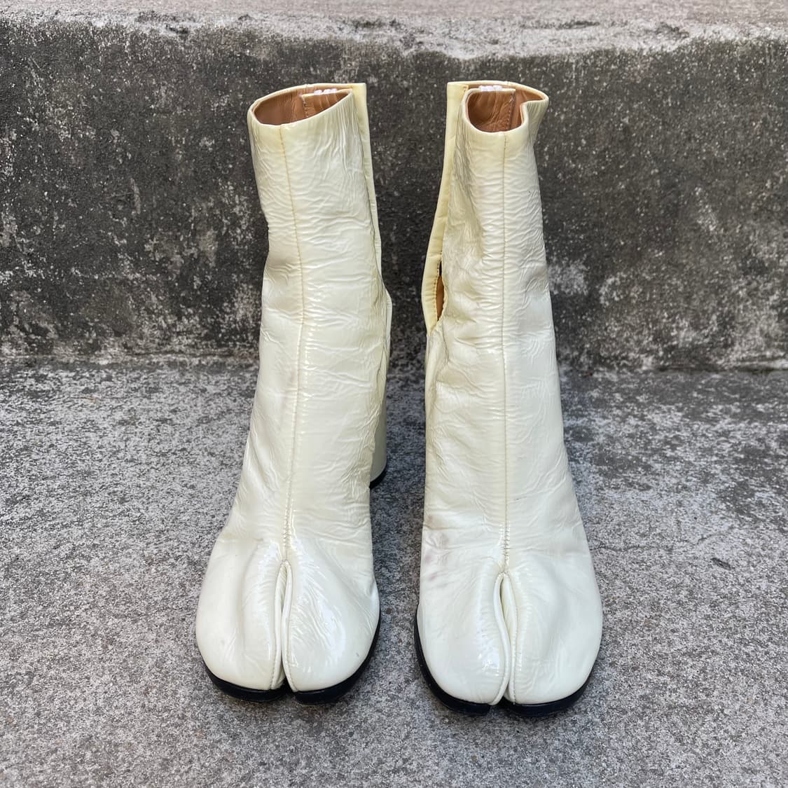 [36] Maison Margiela Patent Leather 타비부츠 상품이미지2