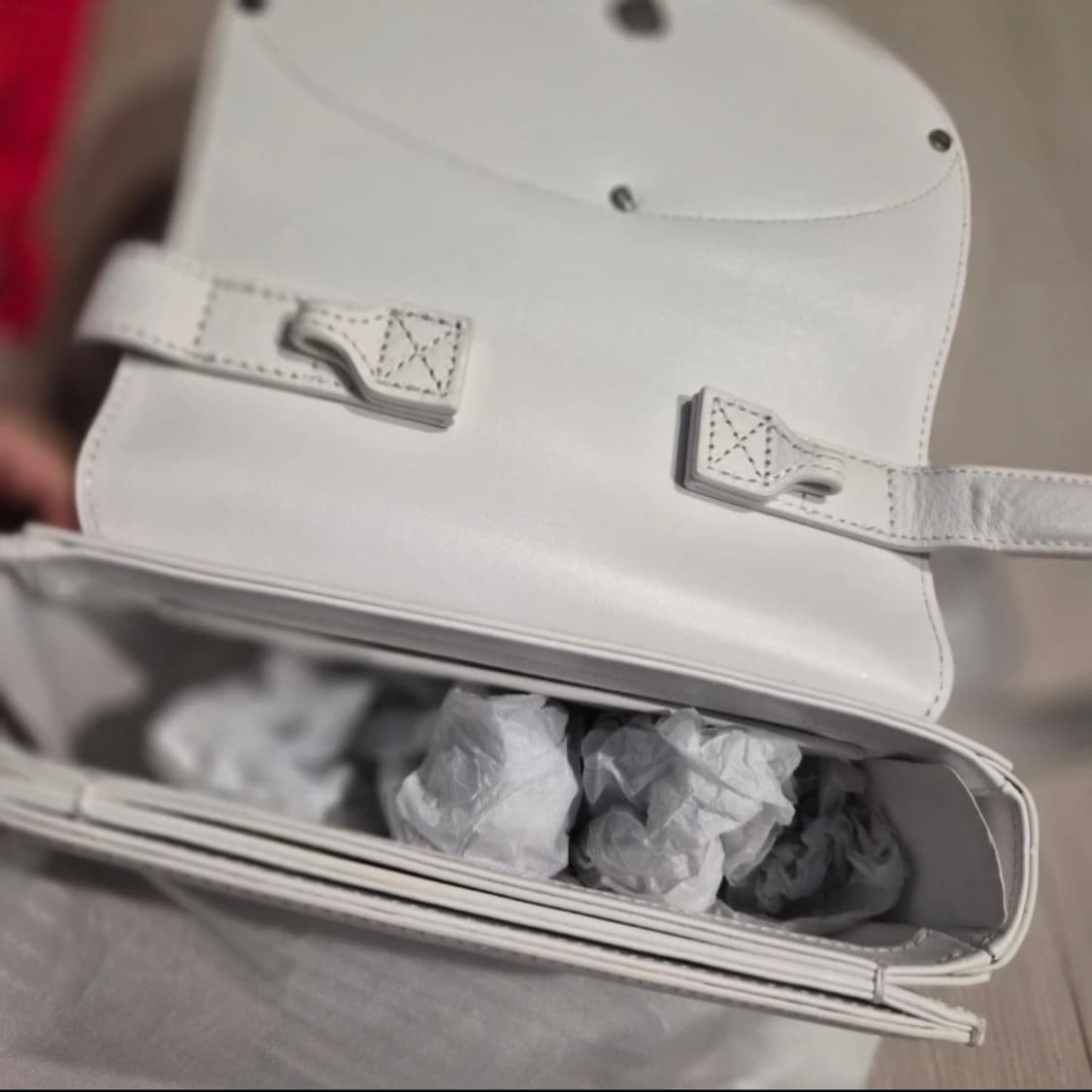 디젤 1DR 숄더백 화이트(2회착용) 상품이미지3