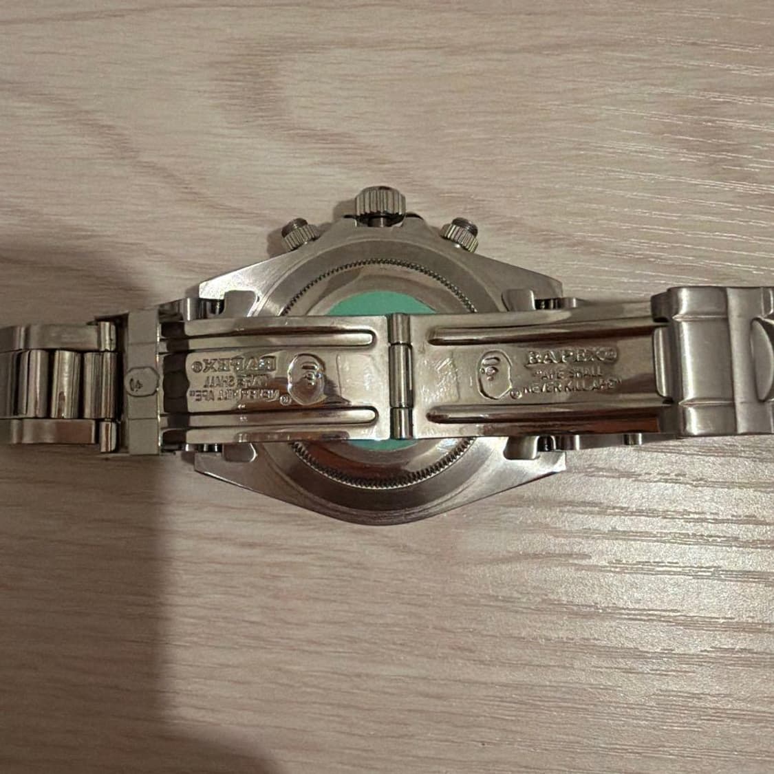 베이프  베이펙스 타입 1 시계 퍼플 ABC 카모 상품이미지6