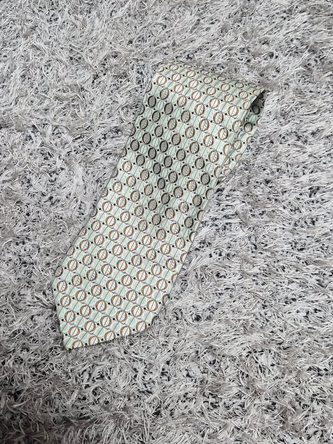 에르메네질도제냐Zegna 패턴 넥타이 Free - N27 상품이미지1