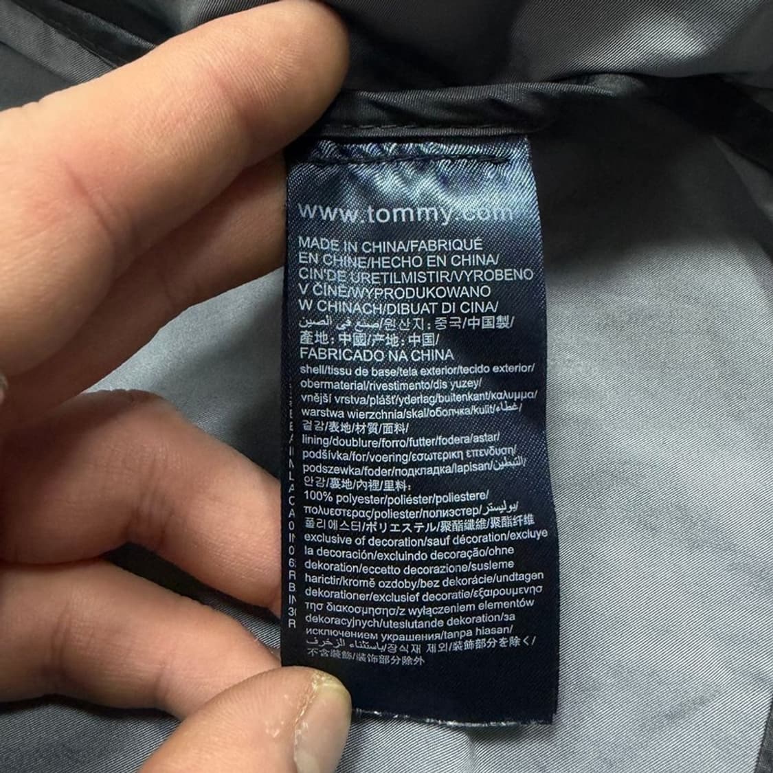 타미힐피거데님 트렌치 맥코트 v1672 상품이미지7