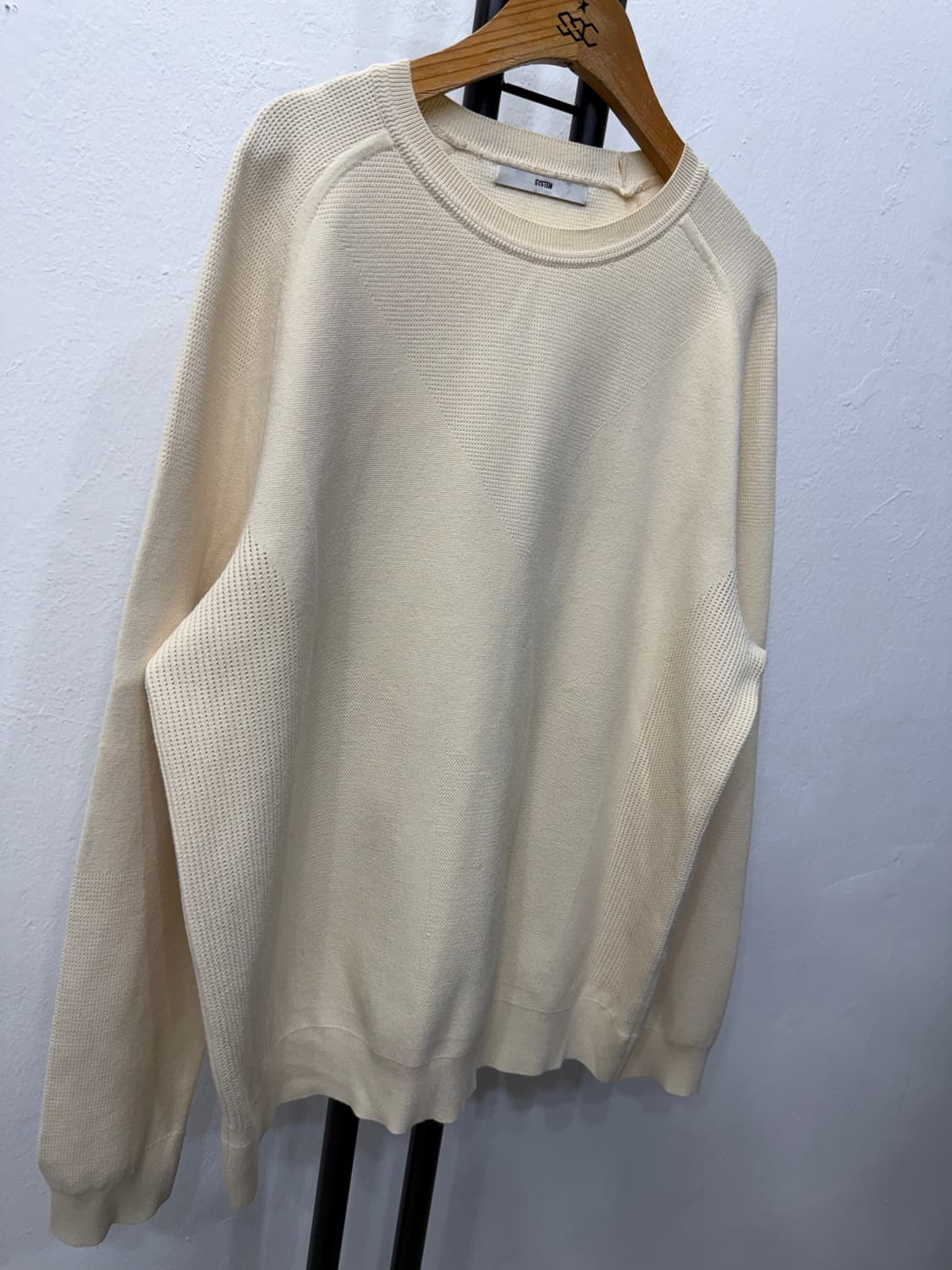 정품) 시스템옴므 니트 맨투맨 95 상품이미지2