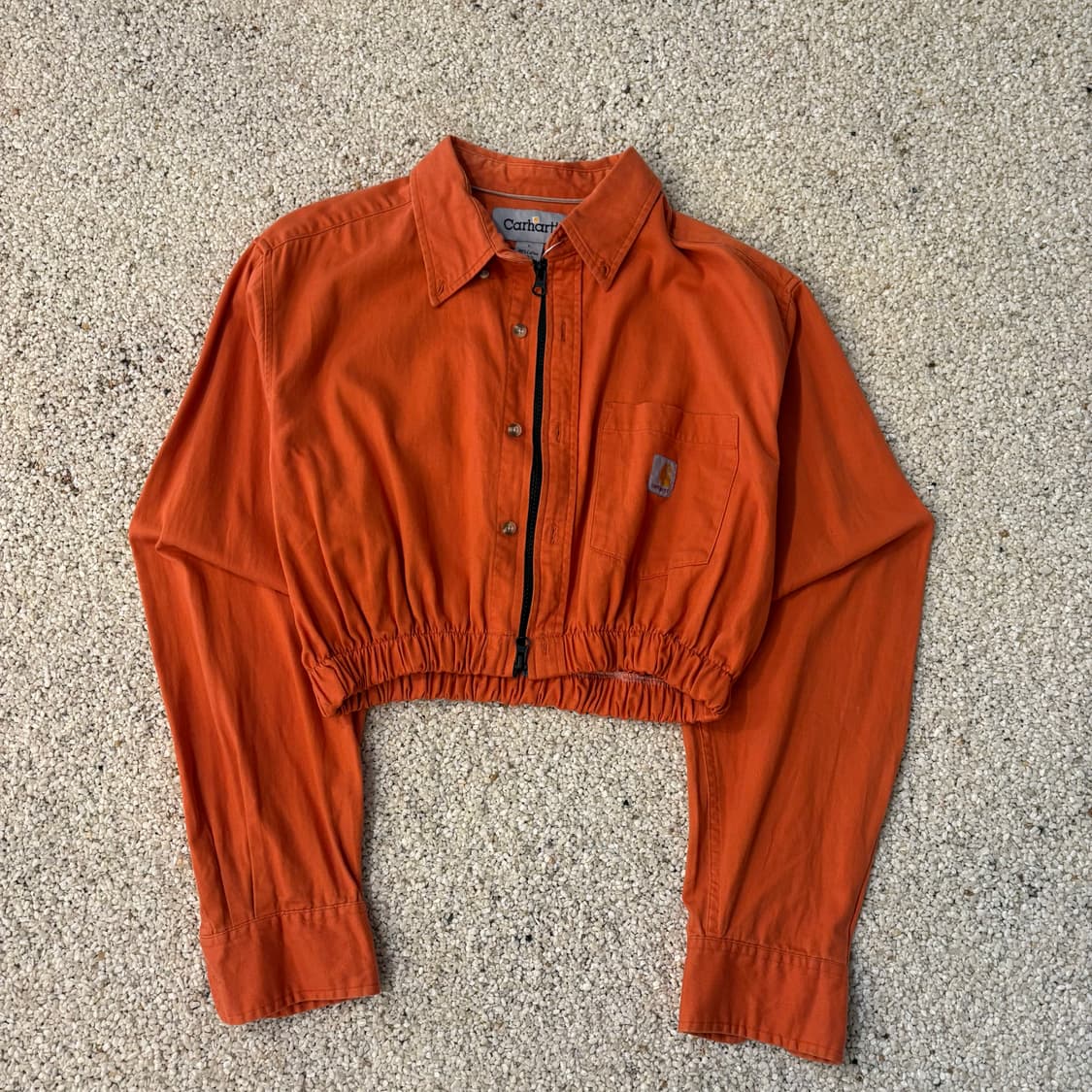 칼하트 커스텀 크롭 셔츠⭐️858 상품이미지1