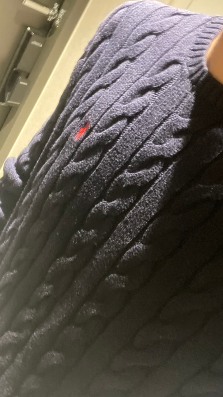 폴로 꽈배기 니트 상품이미지2