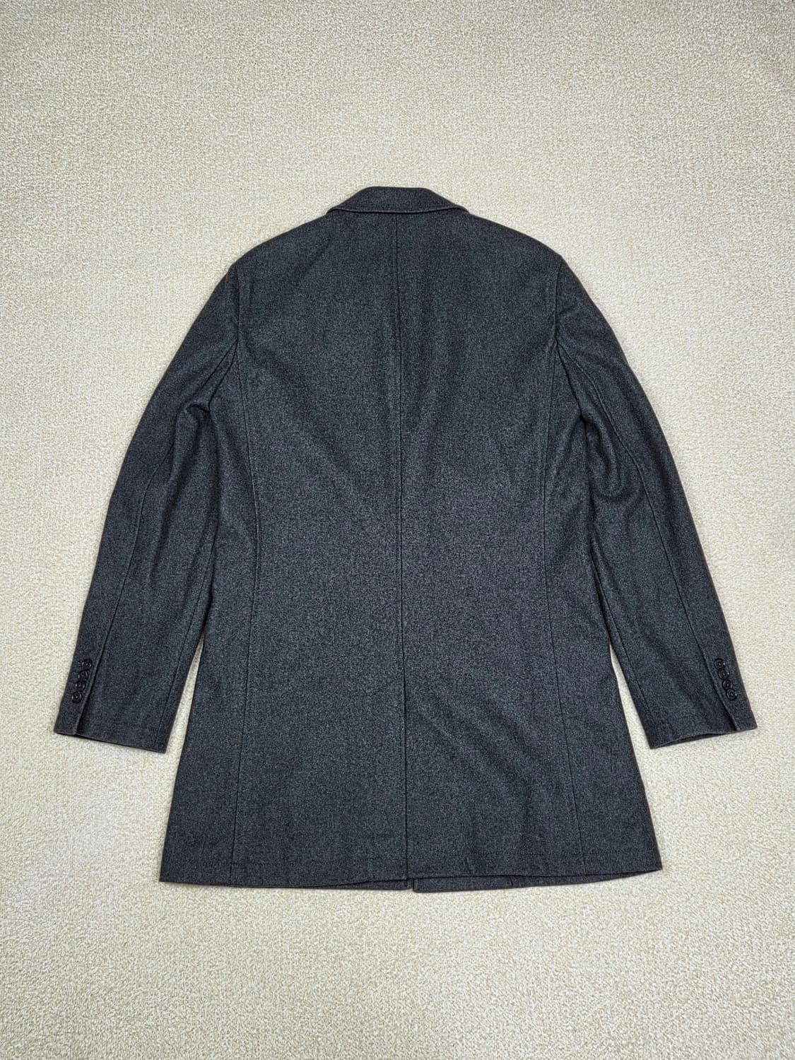 [아르마니 익스체인지] 울 히든 버튼 4포켓 싱글 코트 | 00238 상품이미지7