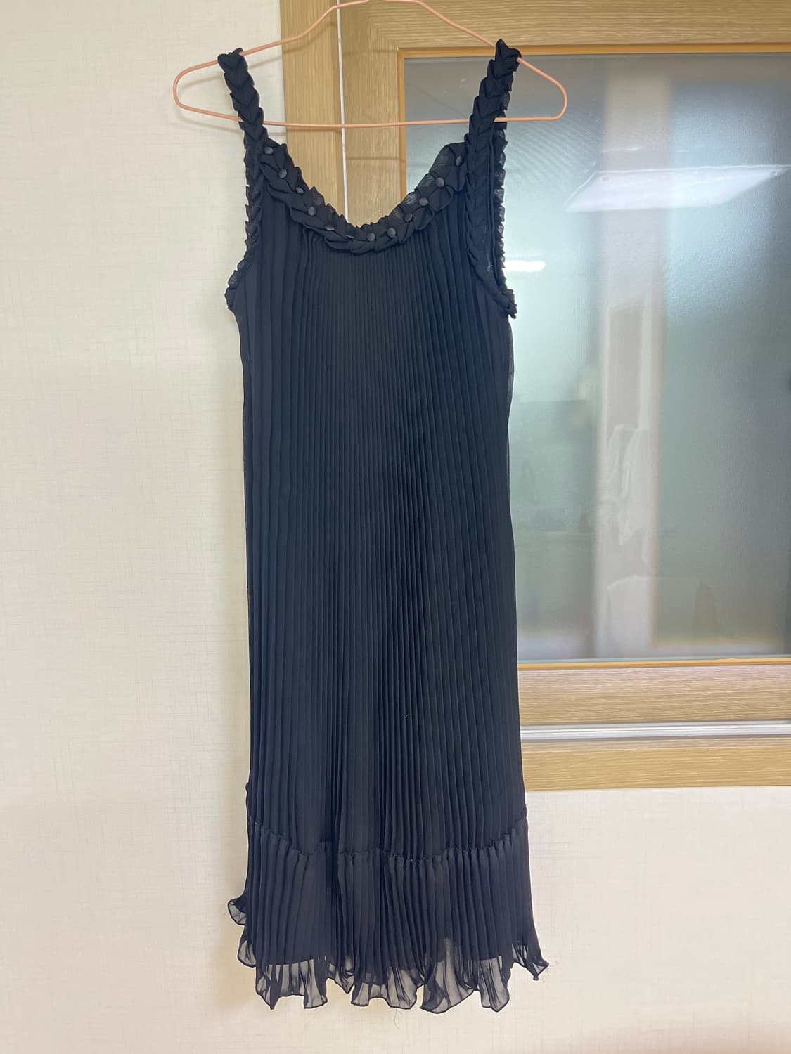 Flower accordian pleats dress 상품이미지5