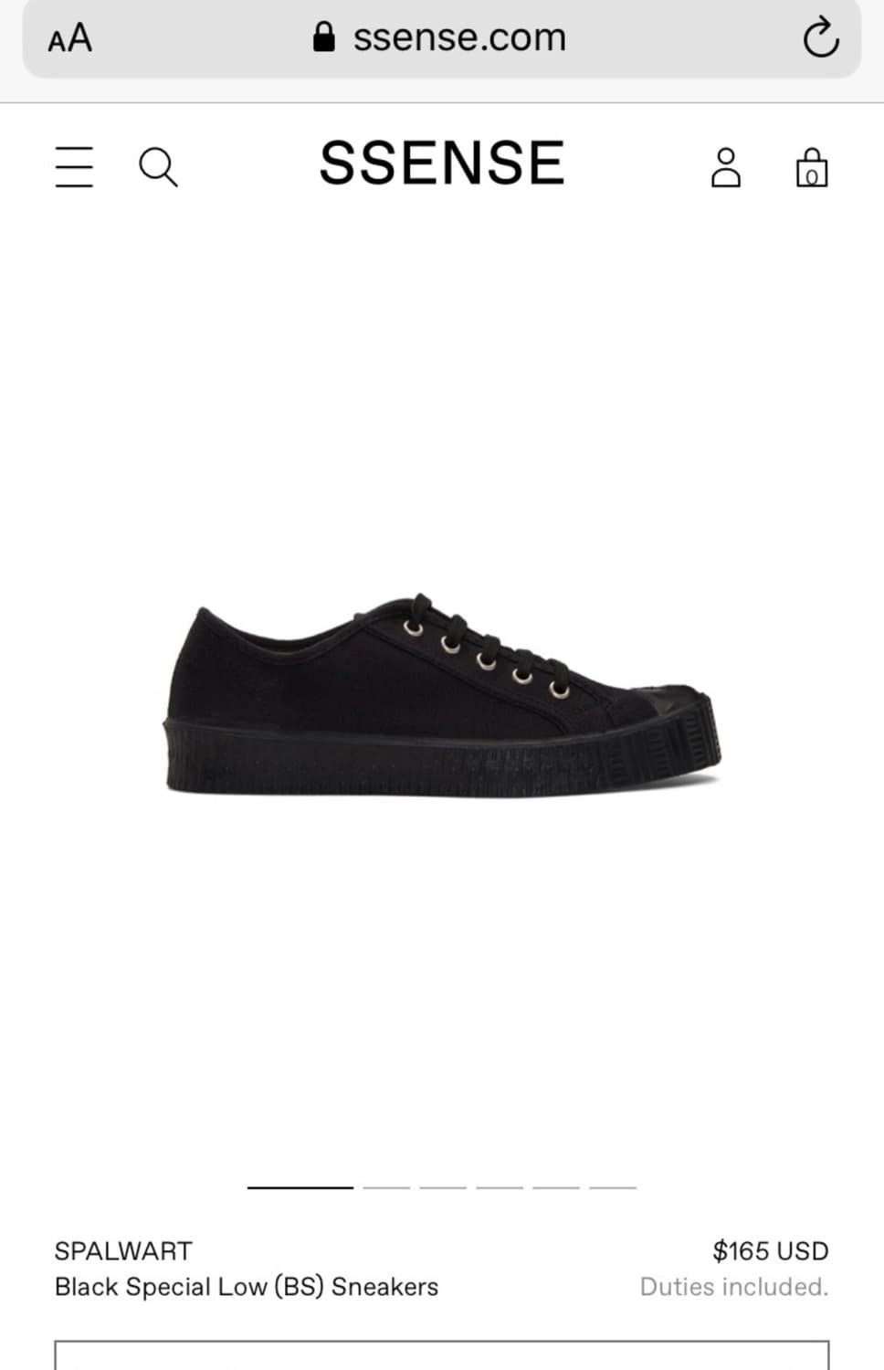 Spalwalt 올블랙 스니커즈 size43 상품이미지7