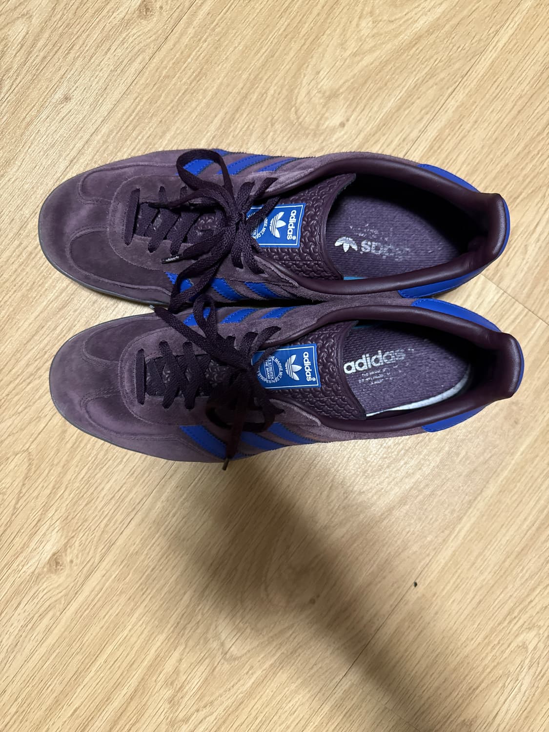 아디다스 가젤 인도어 쉐도우마룬 상품이미지4