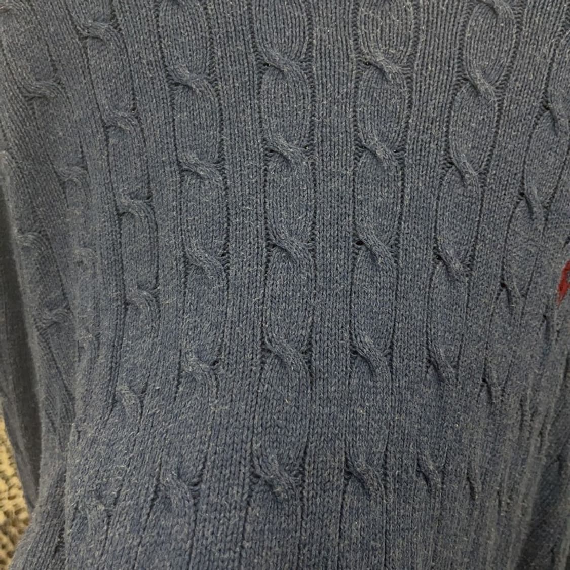 폴로 랄프로렌 캐주얼 크루넥 꽈배기 니트 XXL C08817 상품이미지5