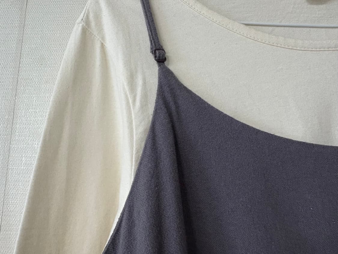 끈원피스+이너티셔츠 상품이미지3