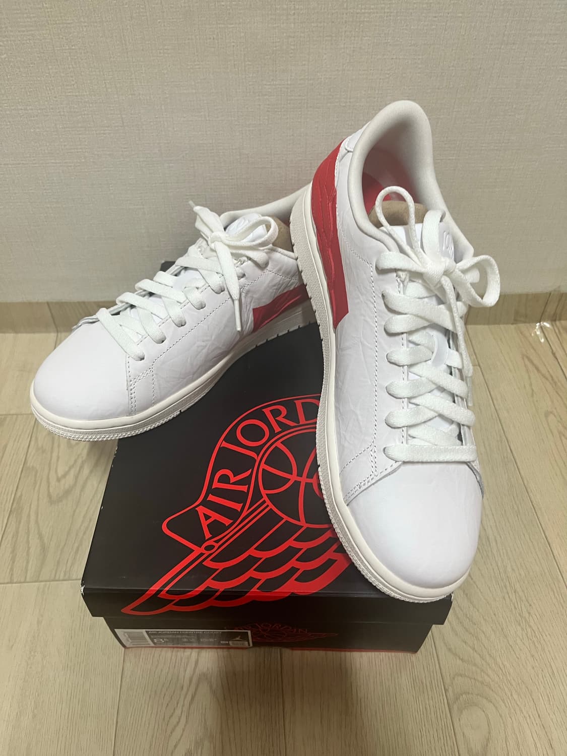 나이키 에어 조던 1 센터 코트 흰빨 265mm 상품이미지4