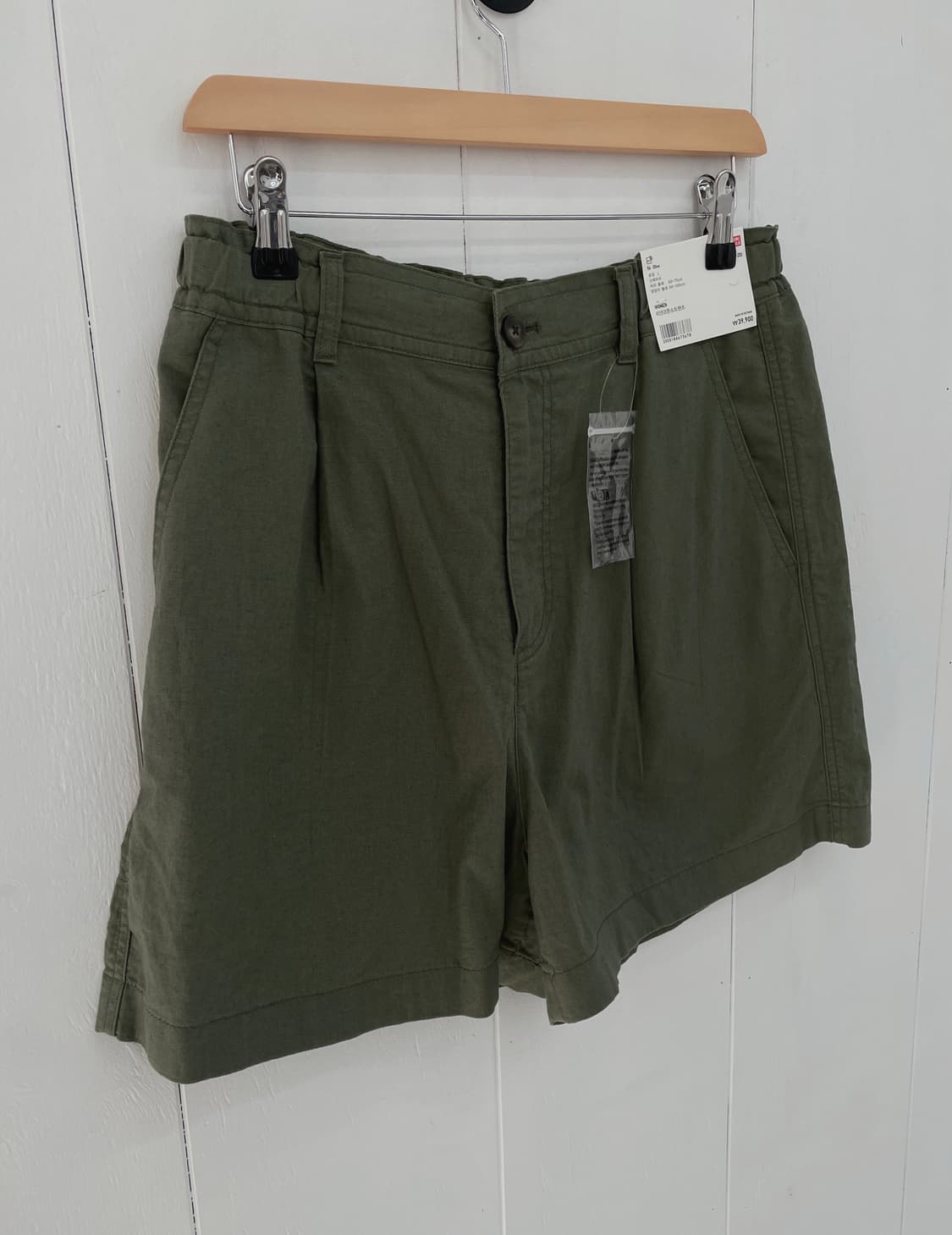 유니클로 리넨 코튼 쇼트 팬츠  상품이미지6