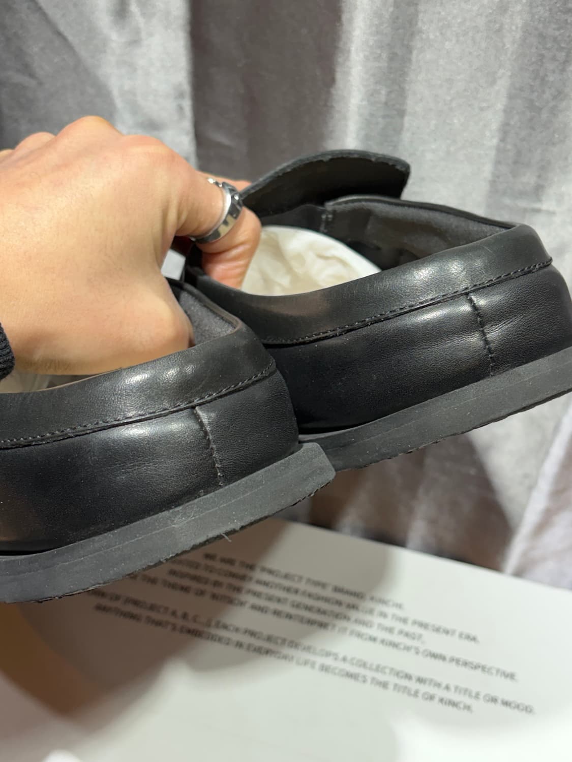 280 Kinci 킨치 패디드 뮬 블랙 상품이미지5