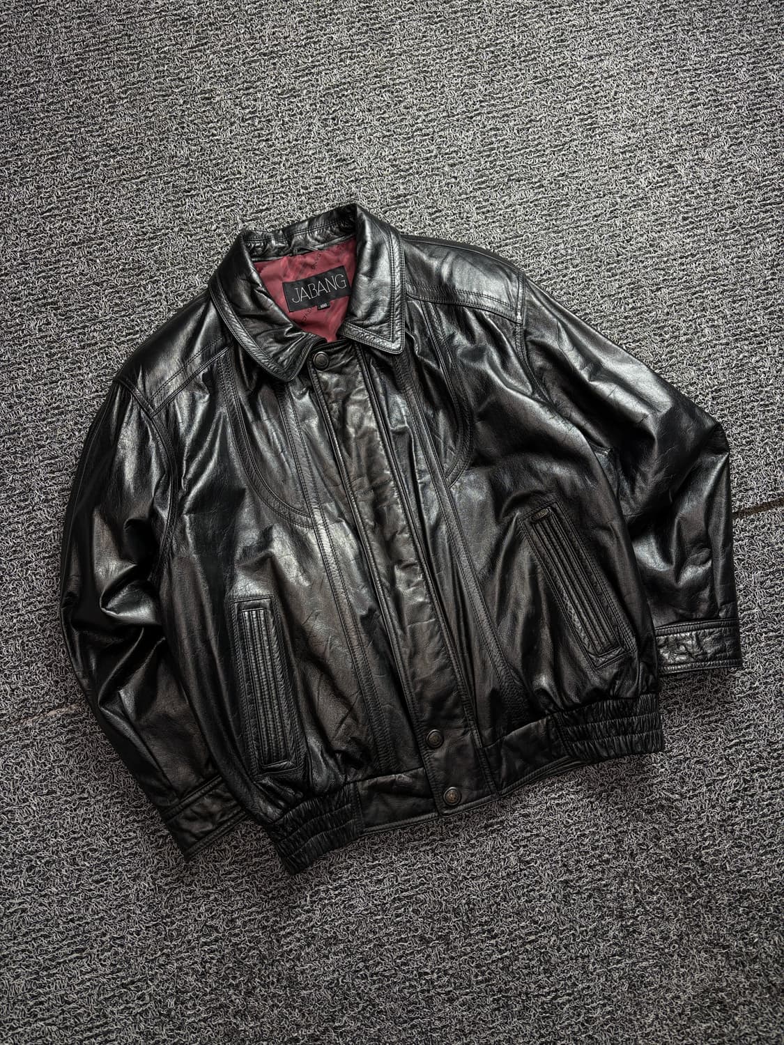 빈티지 아카이브 소가죽 봄버 레더 자켓 2375 상품이미지1