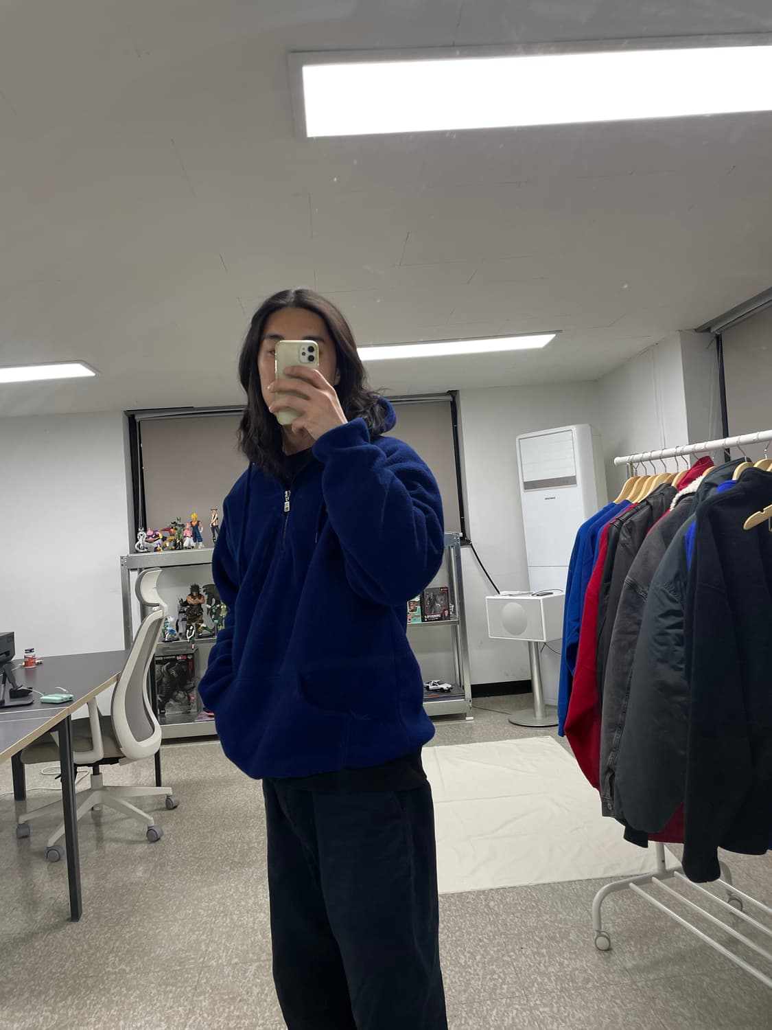 [L]90s Russell 러셀 made USA 플리스 집 후드 후리스 상품이미지8