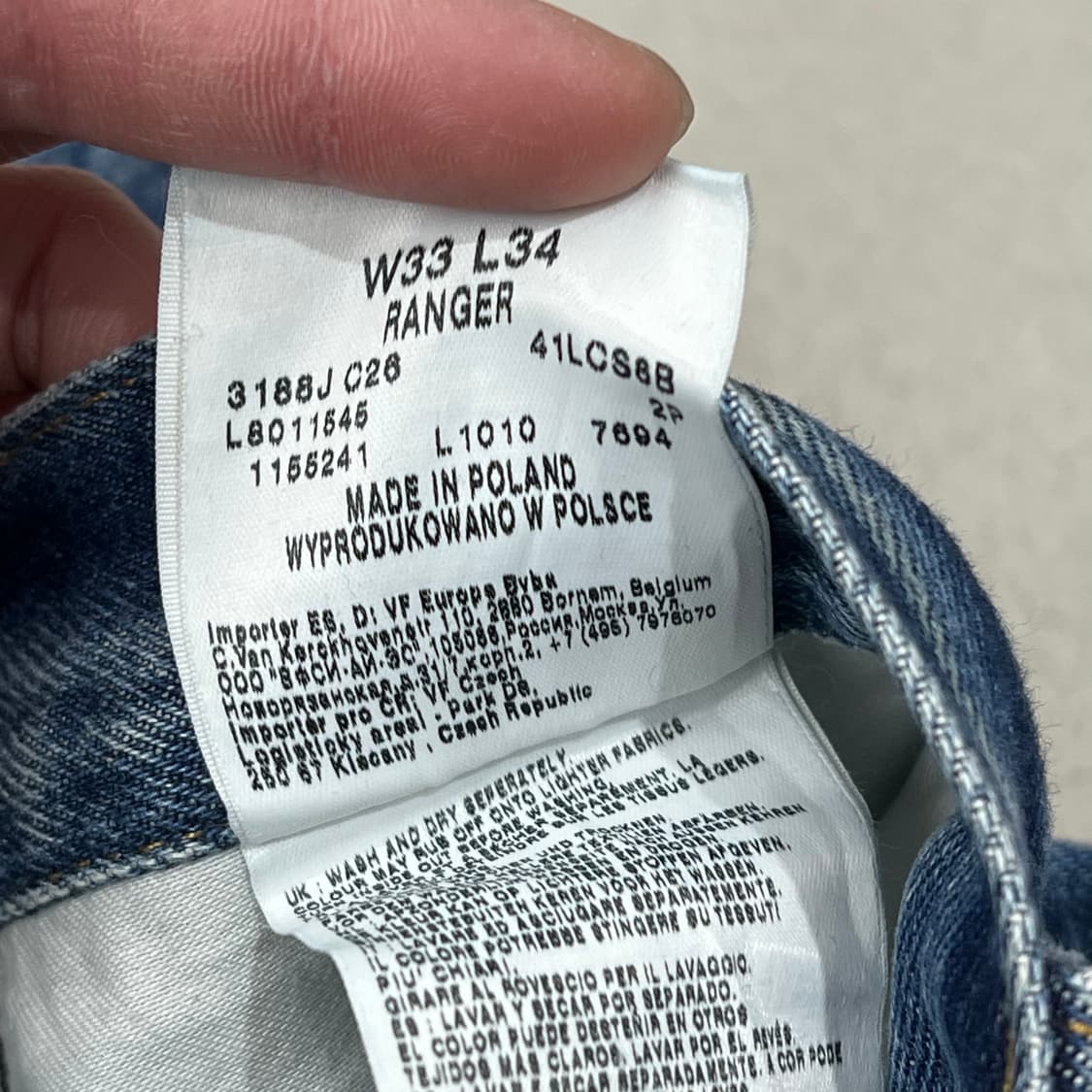 리 워크 데님팬츠 s09701 상품이미지8