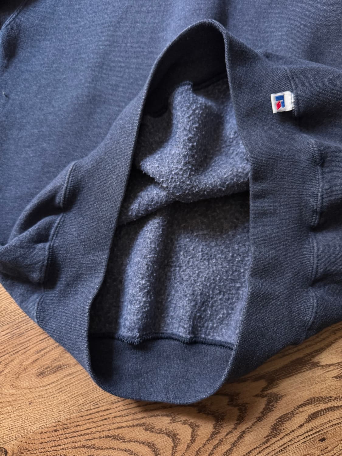 [L]Russell USA 러셀 네이비 플레인 스웻셔츠 상품이미지5