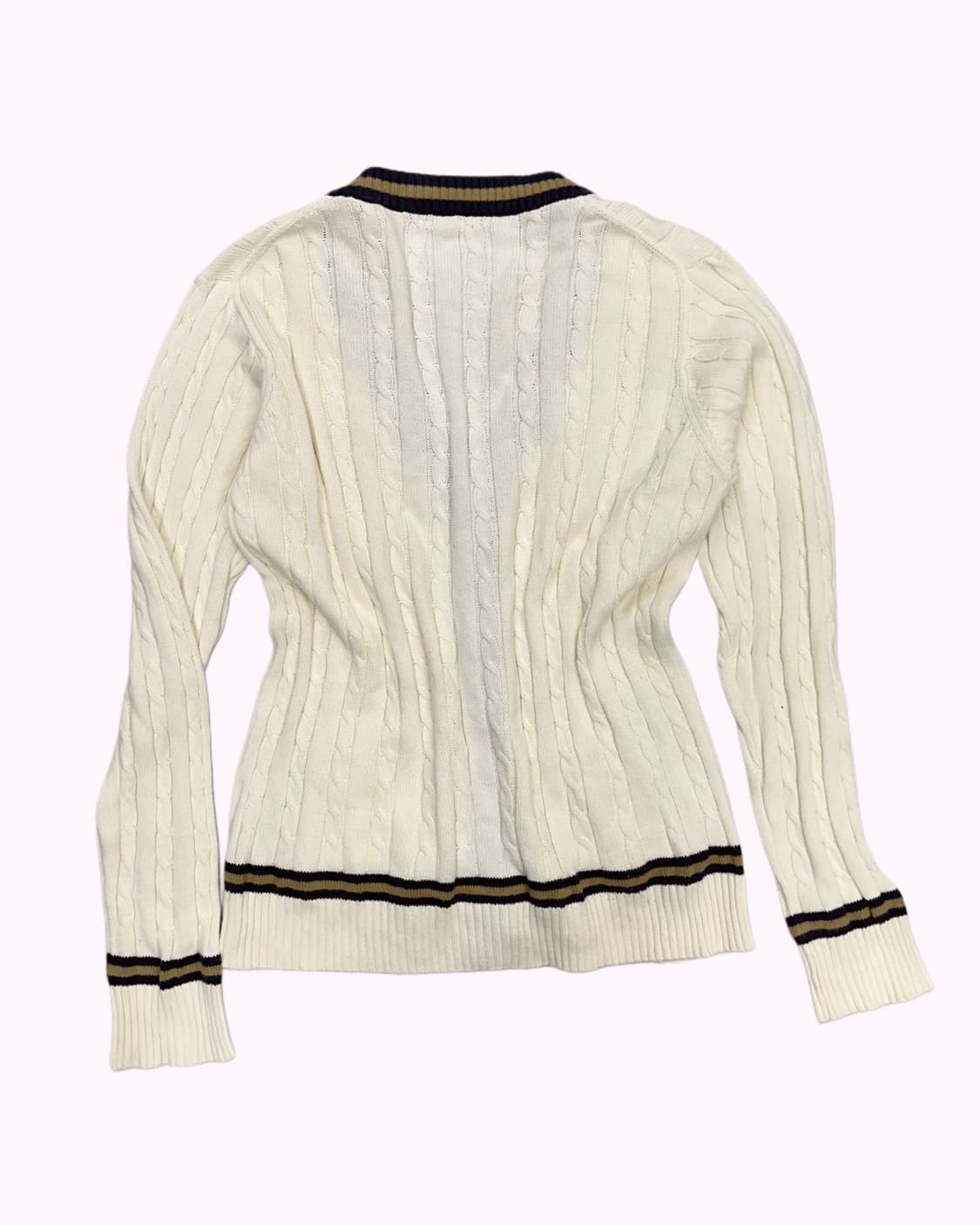 EASTBOY preppy cable knit cardigan 상품이미지4