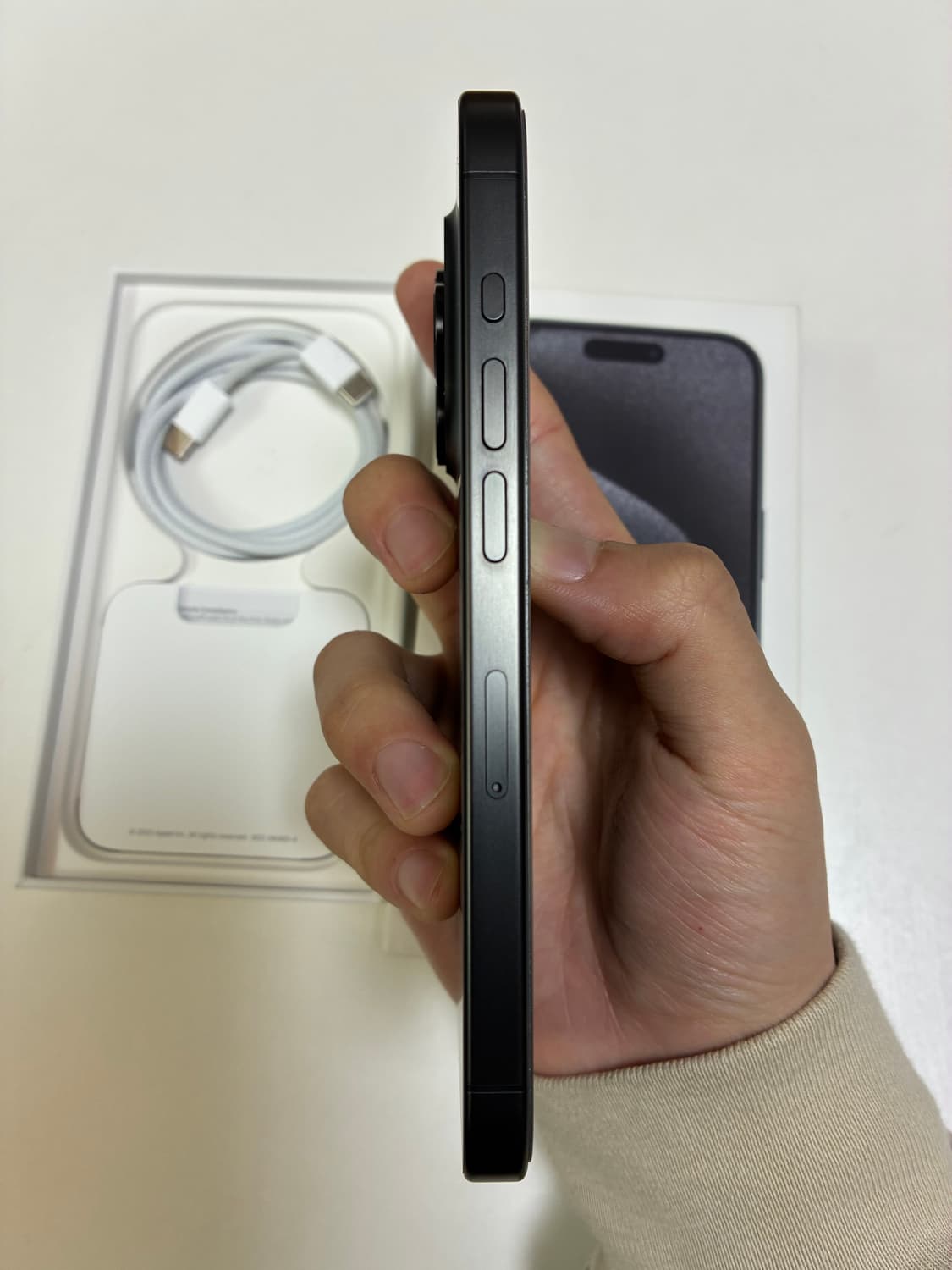 아이폰 15프로 512기가 리퍼폰 배터리100 상품이미지5