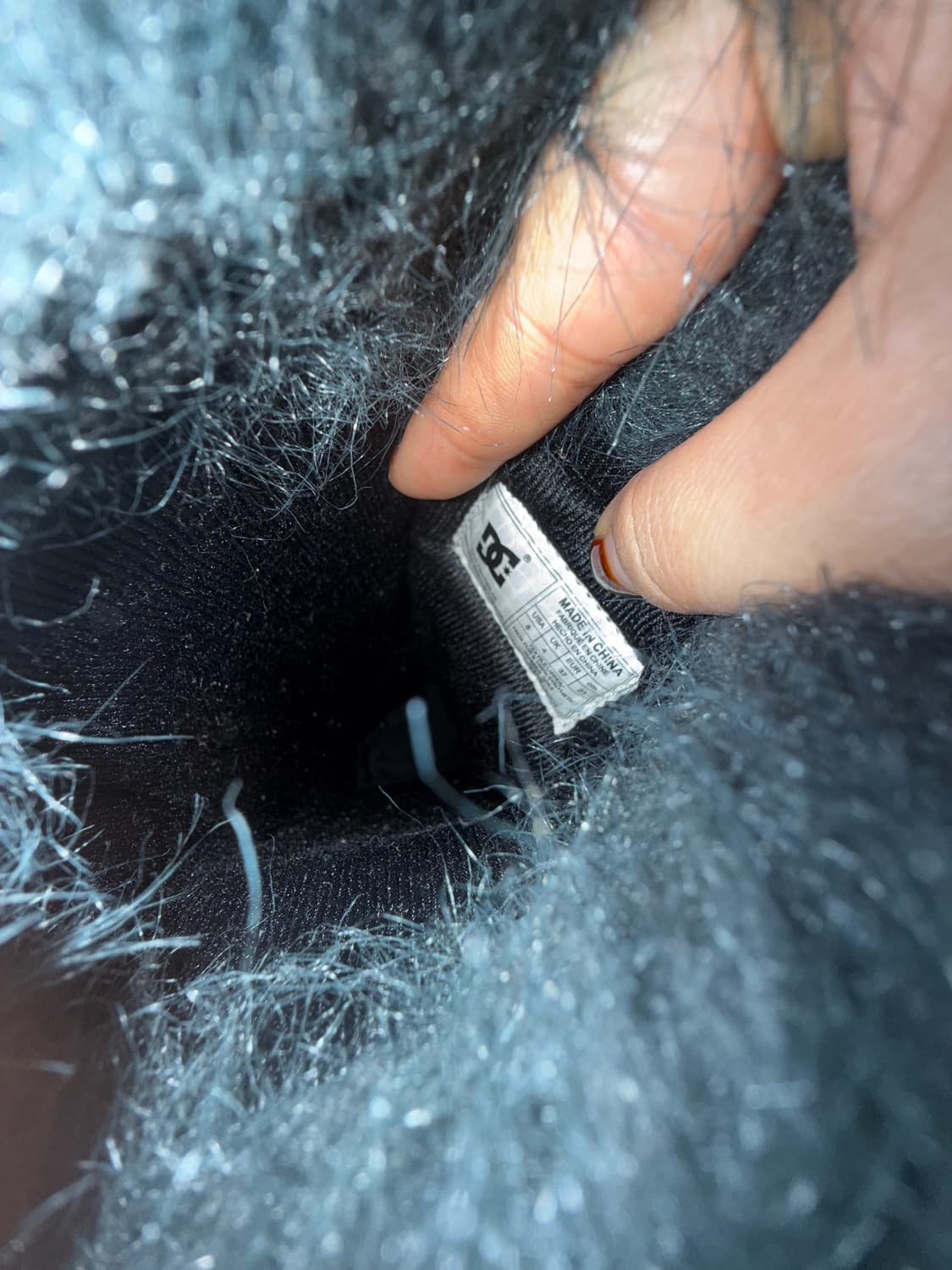 Y2k 빈티지 dc 털부츠  상품이미지4