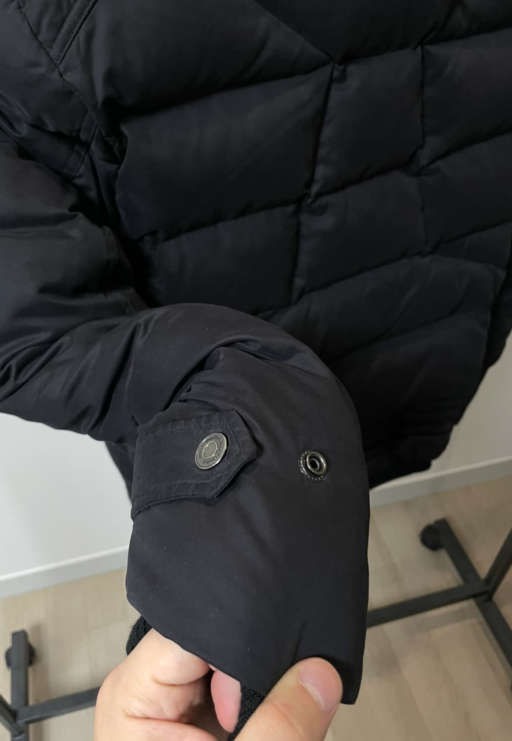 (M) ck 캘빈클라인 덕다운 더블 레이어드 히든 후드 패딩 자켓 상품이미지4