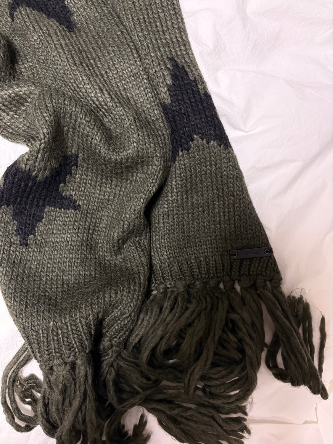 Coach 카키 목도리 상품이미지3