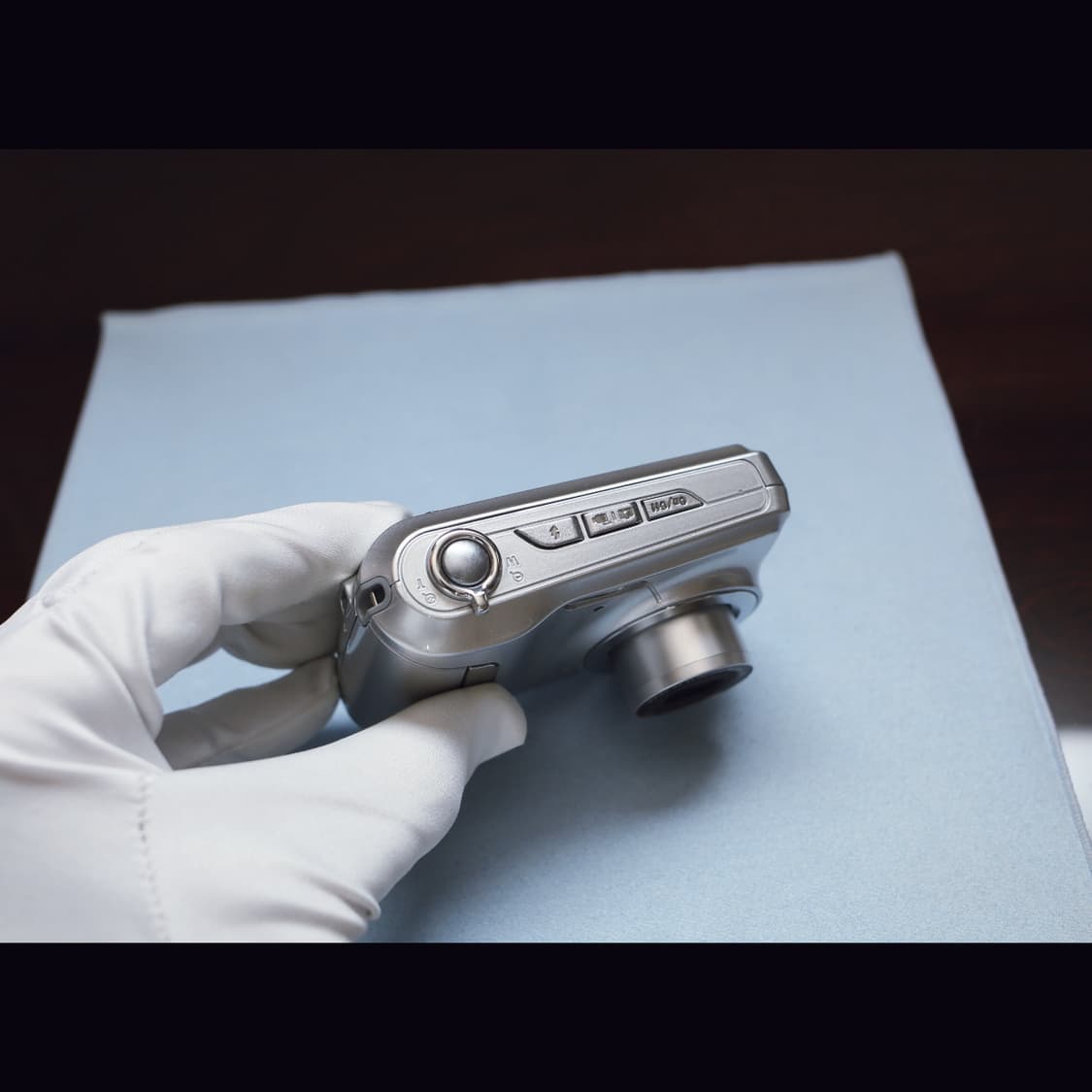 레어<민트급><키키디카>코닥 C143 실버 빈티지 디카 상품이미지3