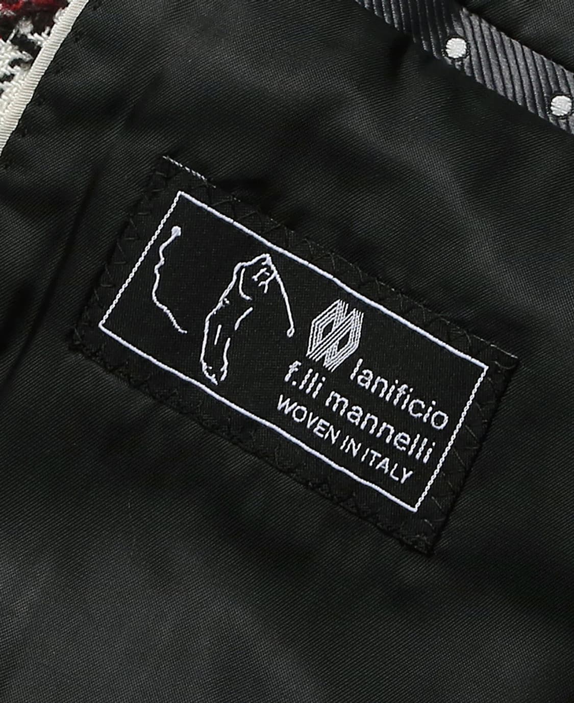 안토니오 라베르다 [Antonio Laverda] 블랙&화이트 체크 자켓 상품이미지6