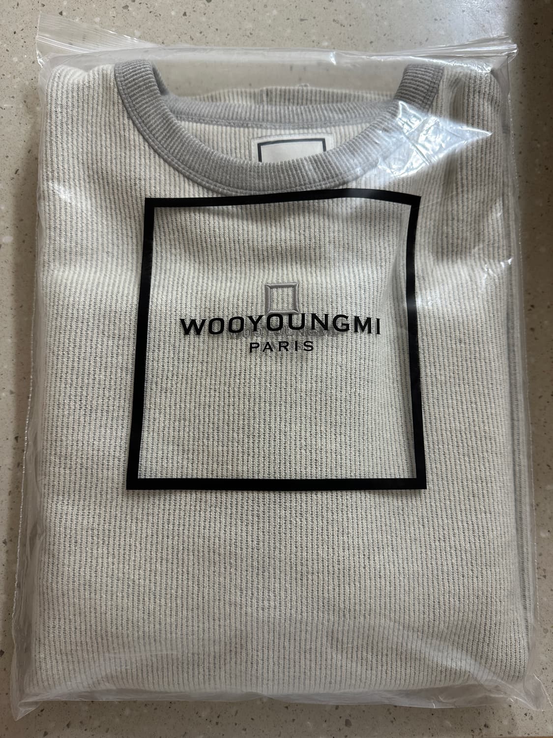 [50]우영미 25FW 아이보리 니트 스웨트셔츠 상품이미지8