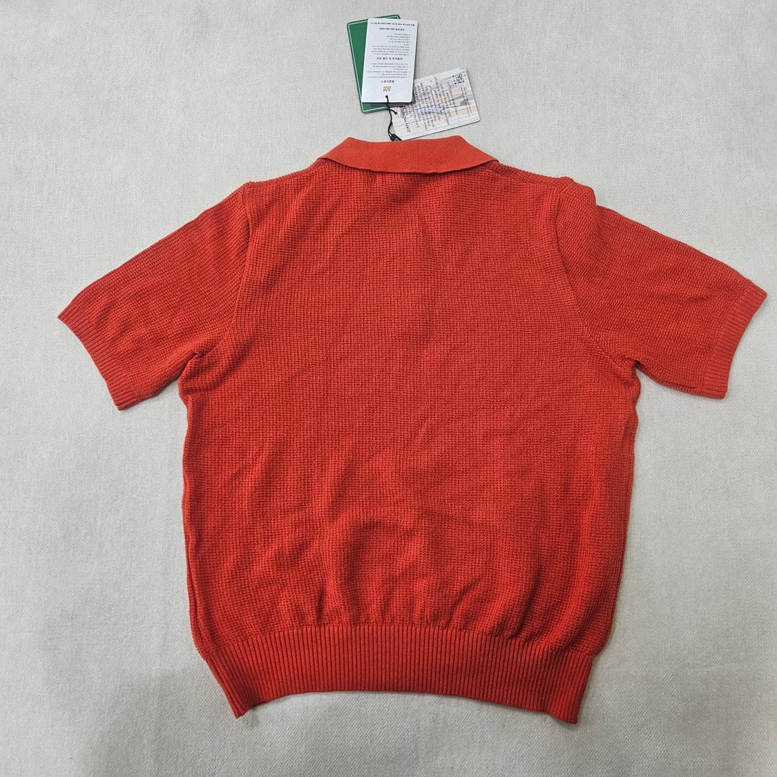 100 장 미쉘 바스키아 니트 반팔 0304Y 상품이미지2