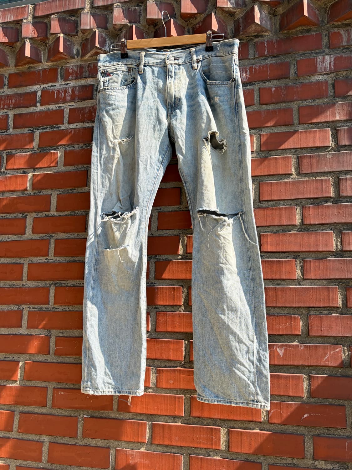 Polo Ralph Lauren 디스트로이드 데님 팬츠 32  상품이미지1