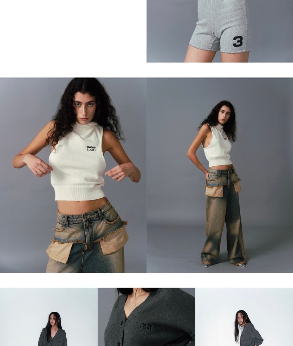 SEO 포켓 레이어드 데님 (2) 상품이미지1