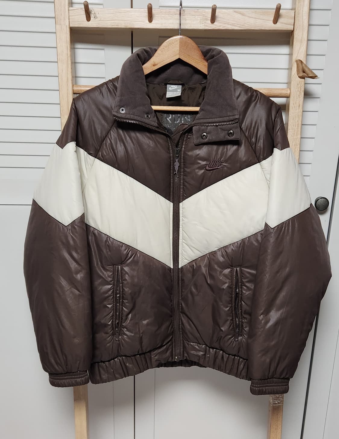 대장 나이키 y2k 초코 브라운 패딩 점퍼 자켓 상품이미지1