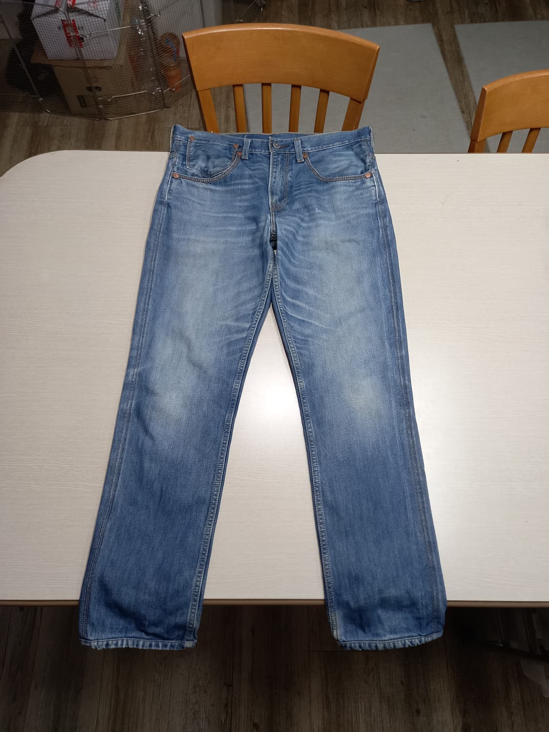 34 리바이스511 워싱 슬림일자진 34-552 상품이미지1